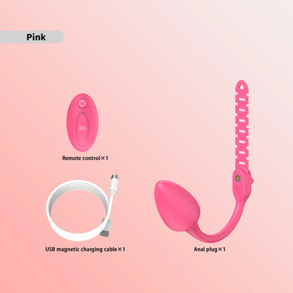Remote Vibrating Chastity Plug Attachment