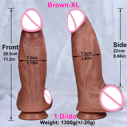 Thick Realistic Dildo with Suction Cup