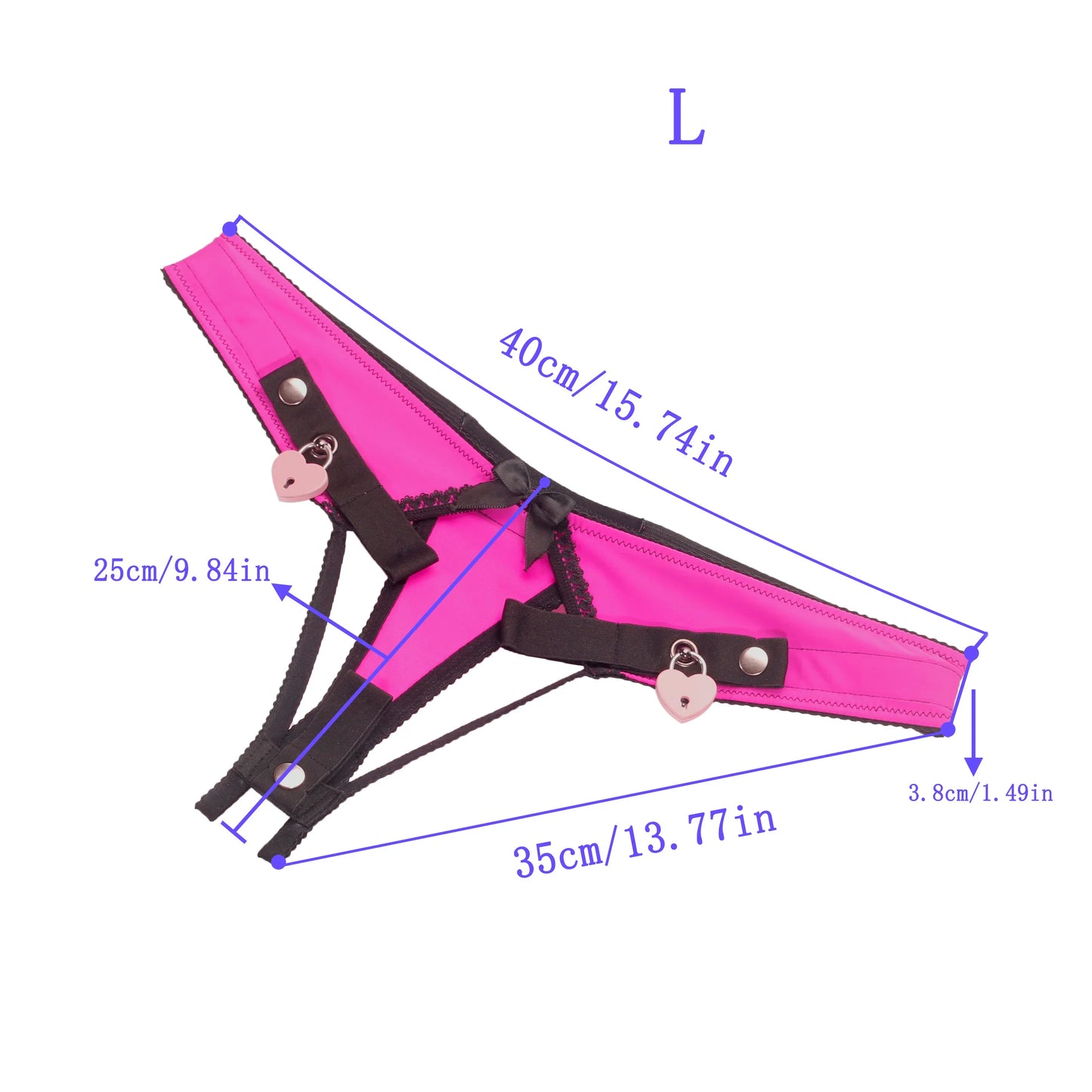 Lockable Chastity Support Harness