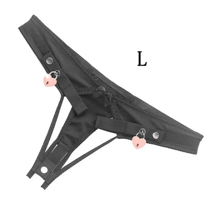 Lockable Chastity Support Harness