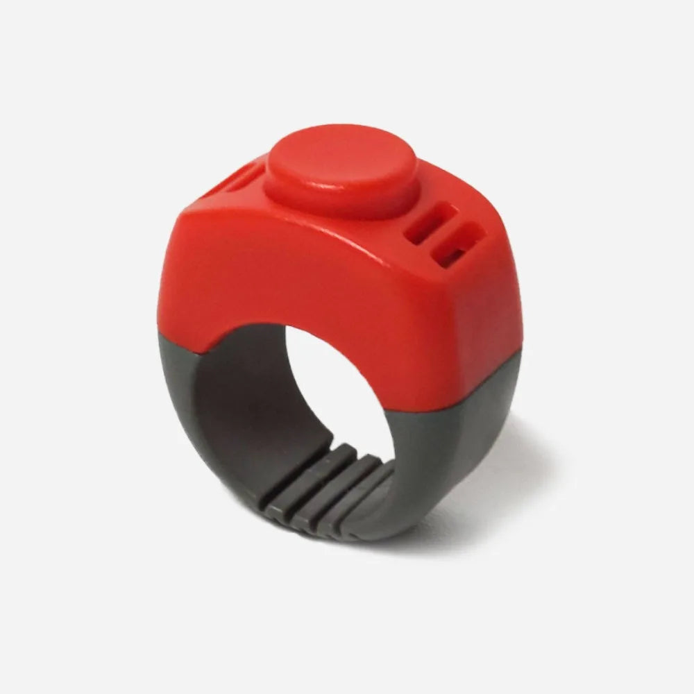 Pet training finger clicker in red