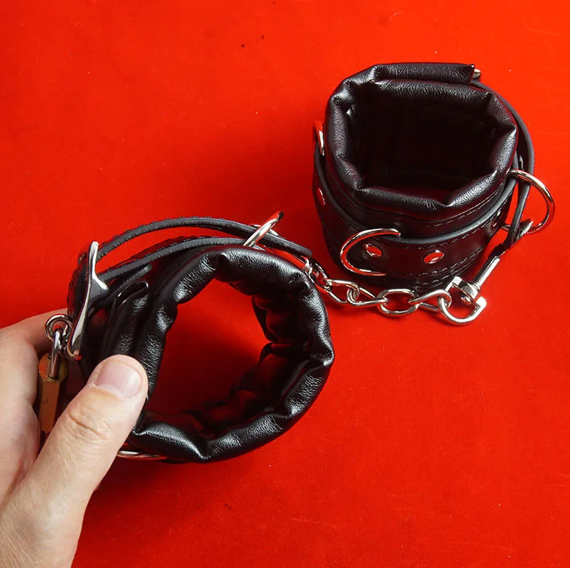 Padded Locking Wrist & Ankle Cuffs – alternative view 8