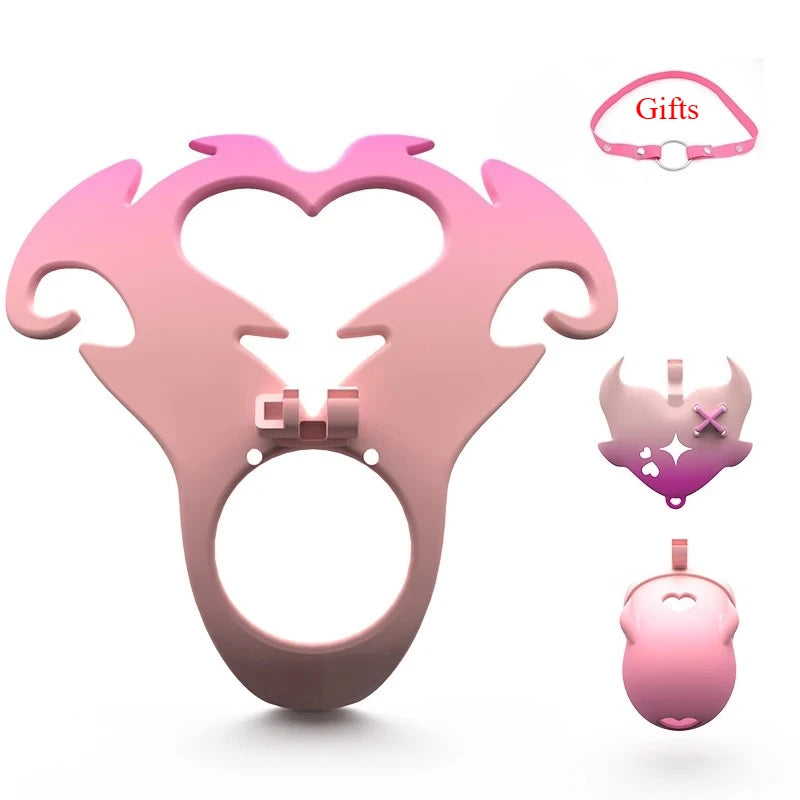 Pink Succubus Chastity plate