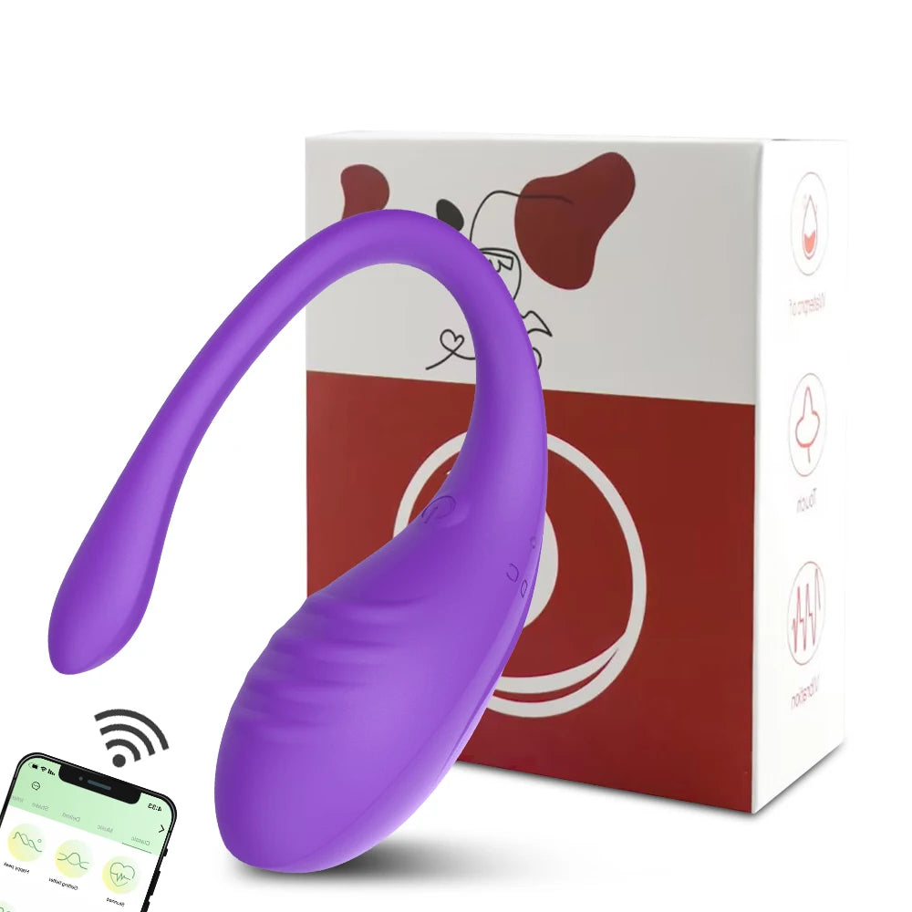 App-Controlled Vaginal and Clitoral Vibrator