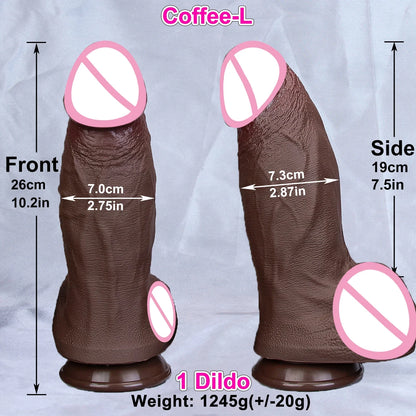 Thick Realistic Dildo with Suction Cup