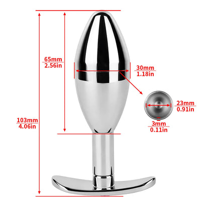 Chastity Cage Key Storage Butt Plug – alternative view 11