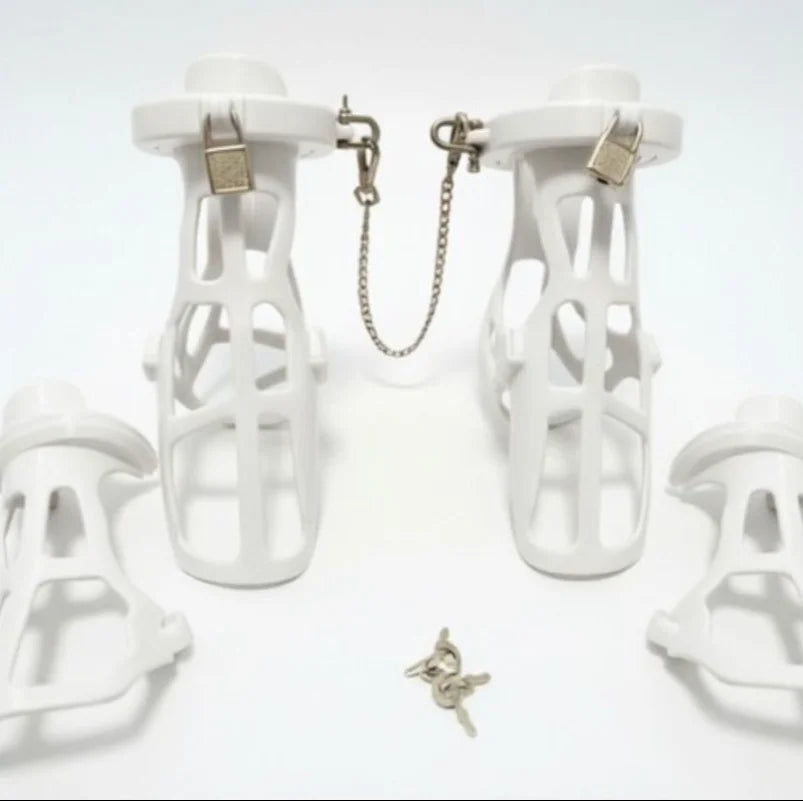 Kitten Heels, White
