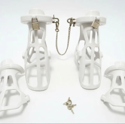 Kitten Heels, White