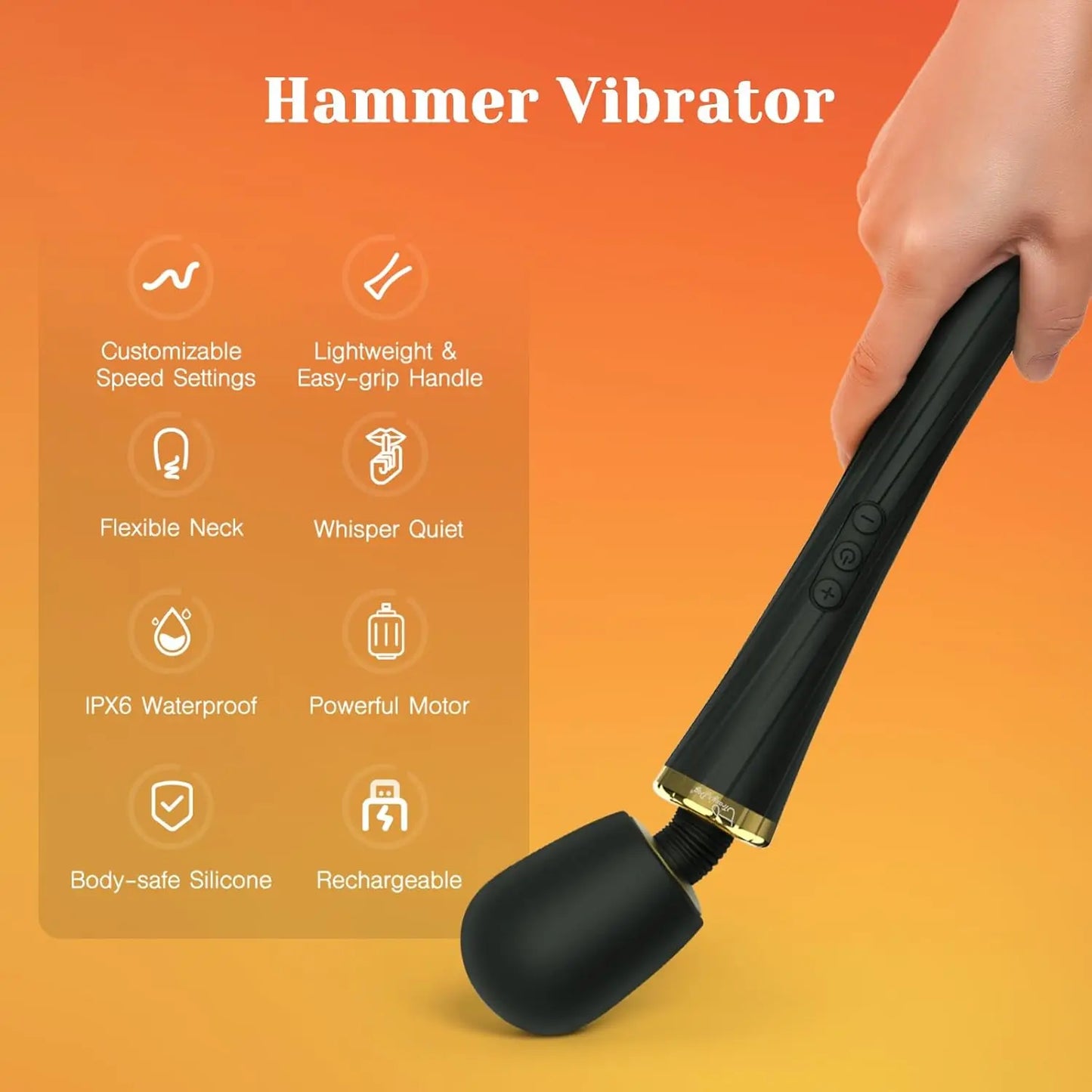 The Wand Rechargeable Vibrating Wand