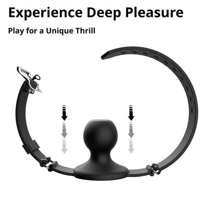 Breathable Silicone Ball Gag – alternative view 4
