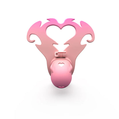 Pink Succubus Chastity Plate Set